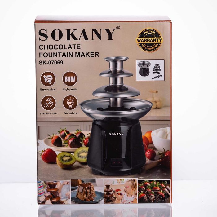 Шоколадний фонтан SOKANY SK-07069 60 Вт