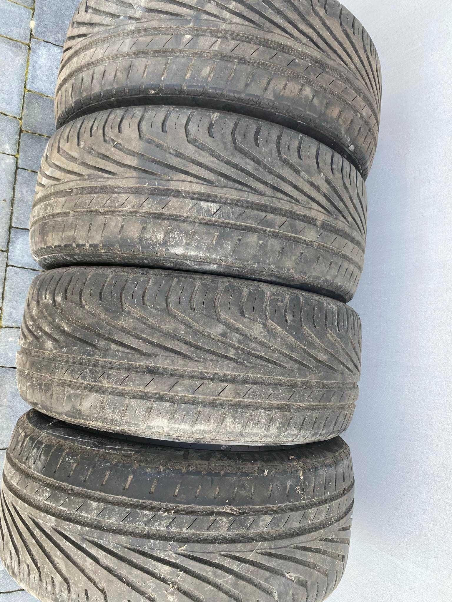 Opony letnie 215/45 R17 Uniroyal RainSport 3 używane komplet 4szt