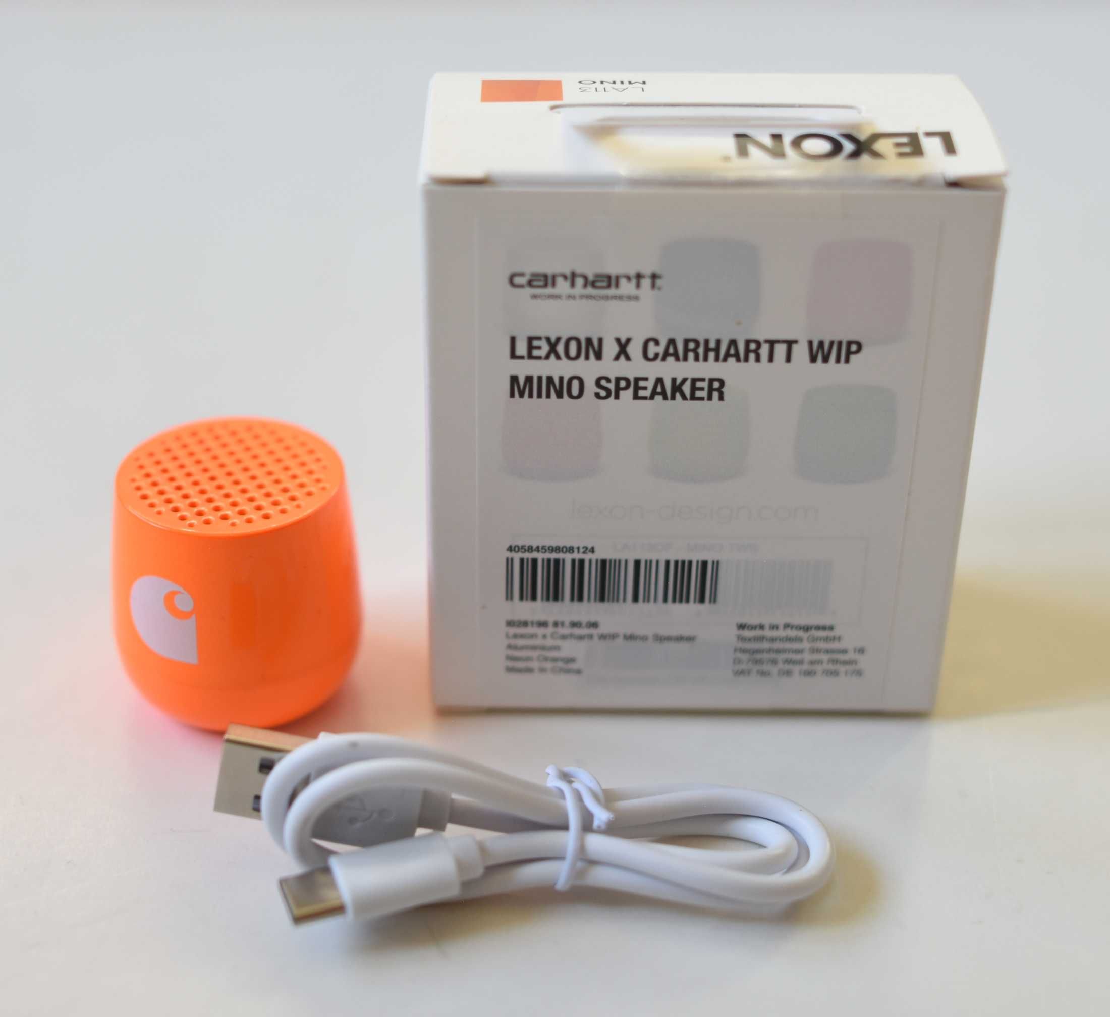 Carhartt WIP x Lexon Mino Portable Bluetooth Speaker - głośnik