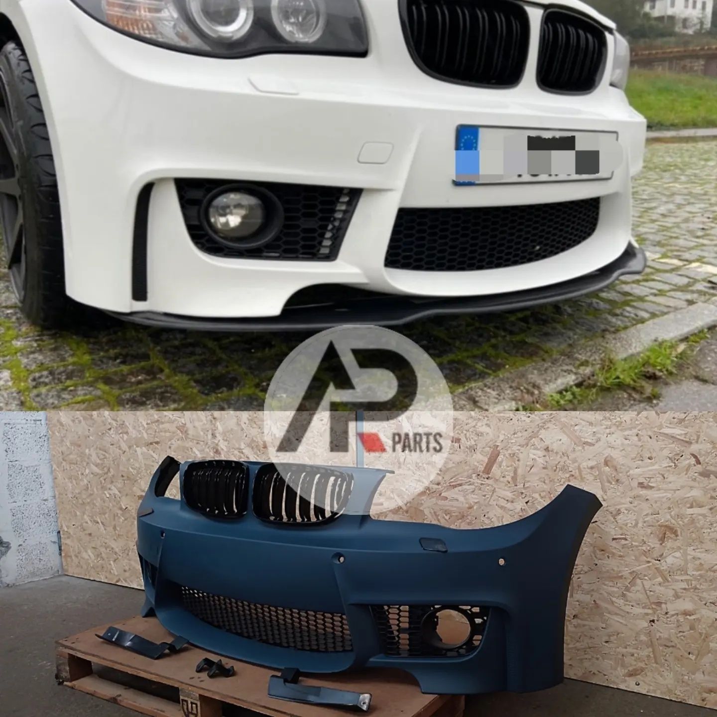 BMW serie 1 Para Choques 1M E81 E82 E87 E88