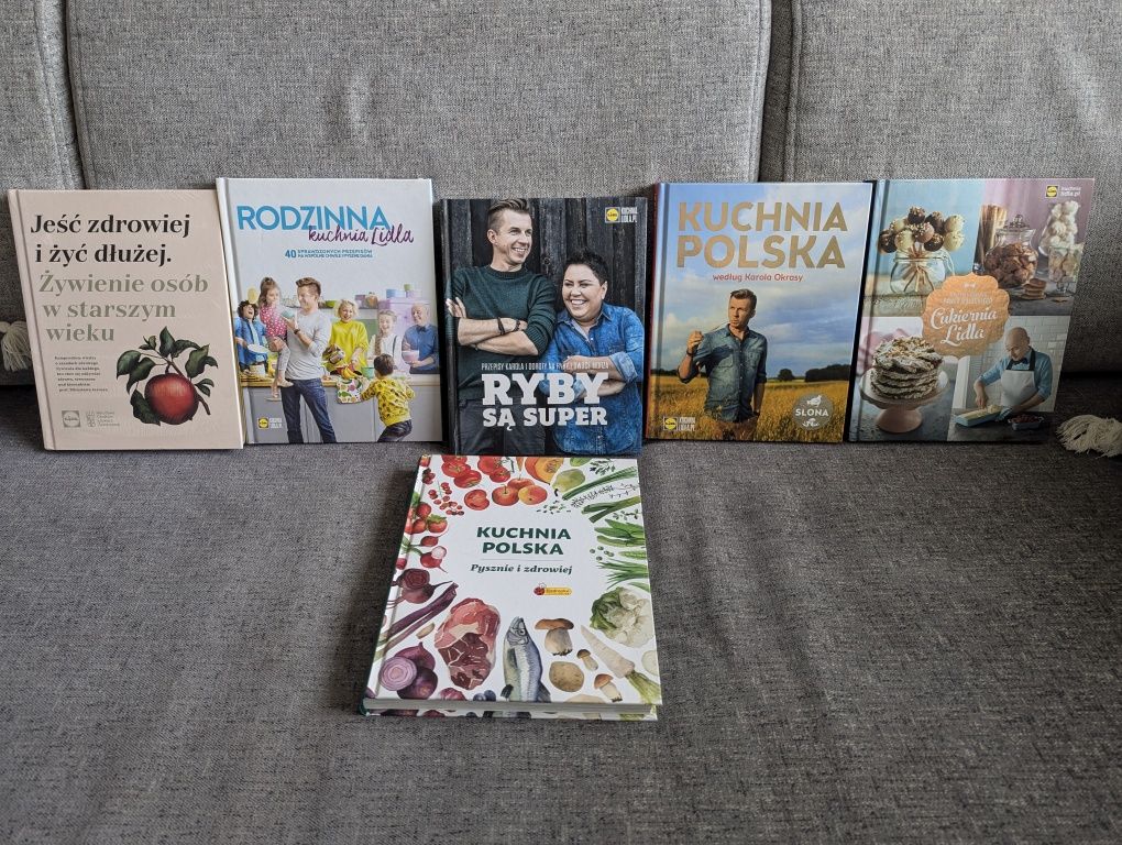 Książki Lidl, Tesco , Biedronka nowe