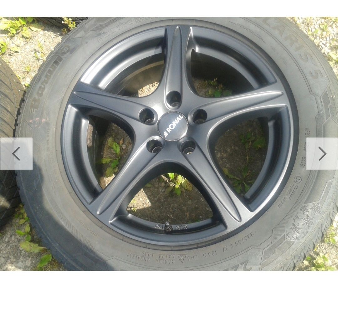 Felgi aluminiowe 5x114,3 r17 hyundai kia mazda nissan  ronal