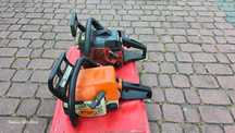 Piły spalinowe STIHL 017 i Jonsered 2036 uszkodzone