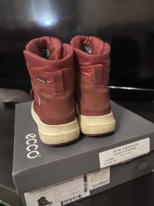 Зимние ботинки Ecco 29 размер