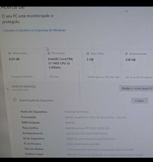 PC Gaming fixo ( ASUS ROG GR8 || ]