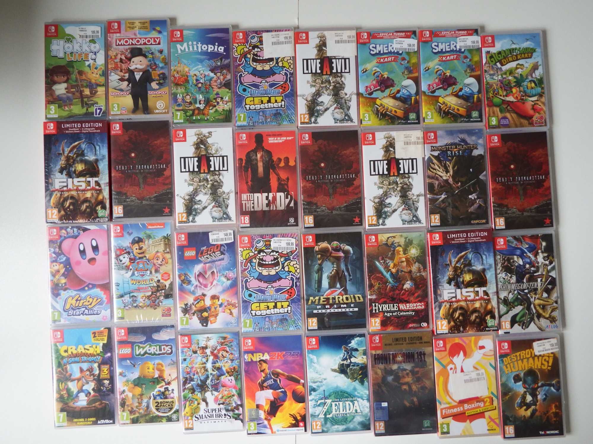 ZAMIANA GRY Nintendo Switch Gostynin MEGA WYBÓR nikt nie ma więcej !