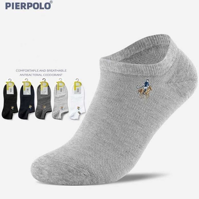Низкие летние носки Polo. Шкарпетки на сітці, літні, дихаючі
