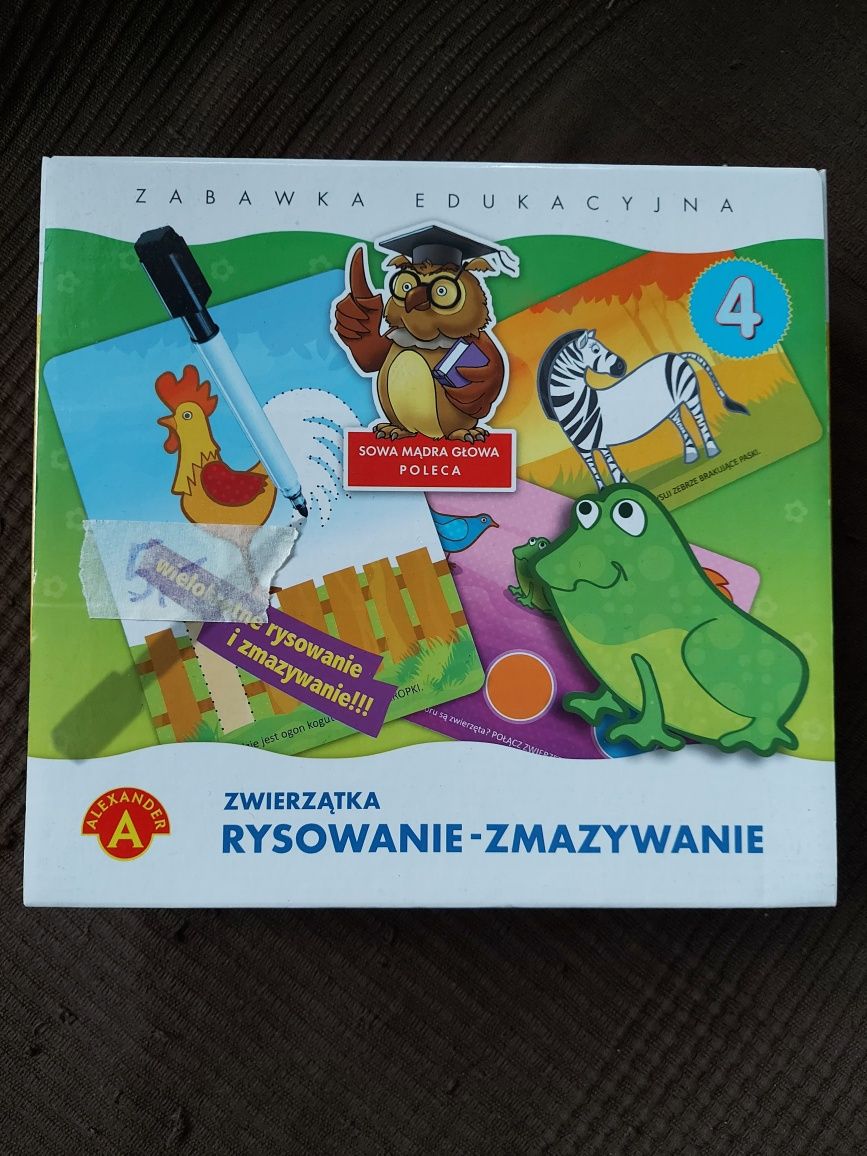 Rysowanie-zmazywanie Zwierzątka