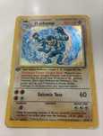 Karta Pokémon Machamp Base Set Edition 1 Holo
