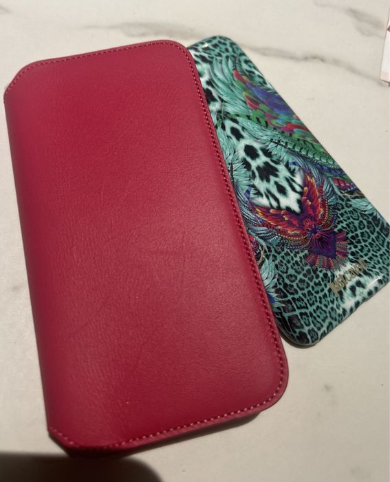 Etui Puro turkusowe Just Cavalli do iphone 6/6s