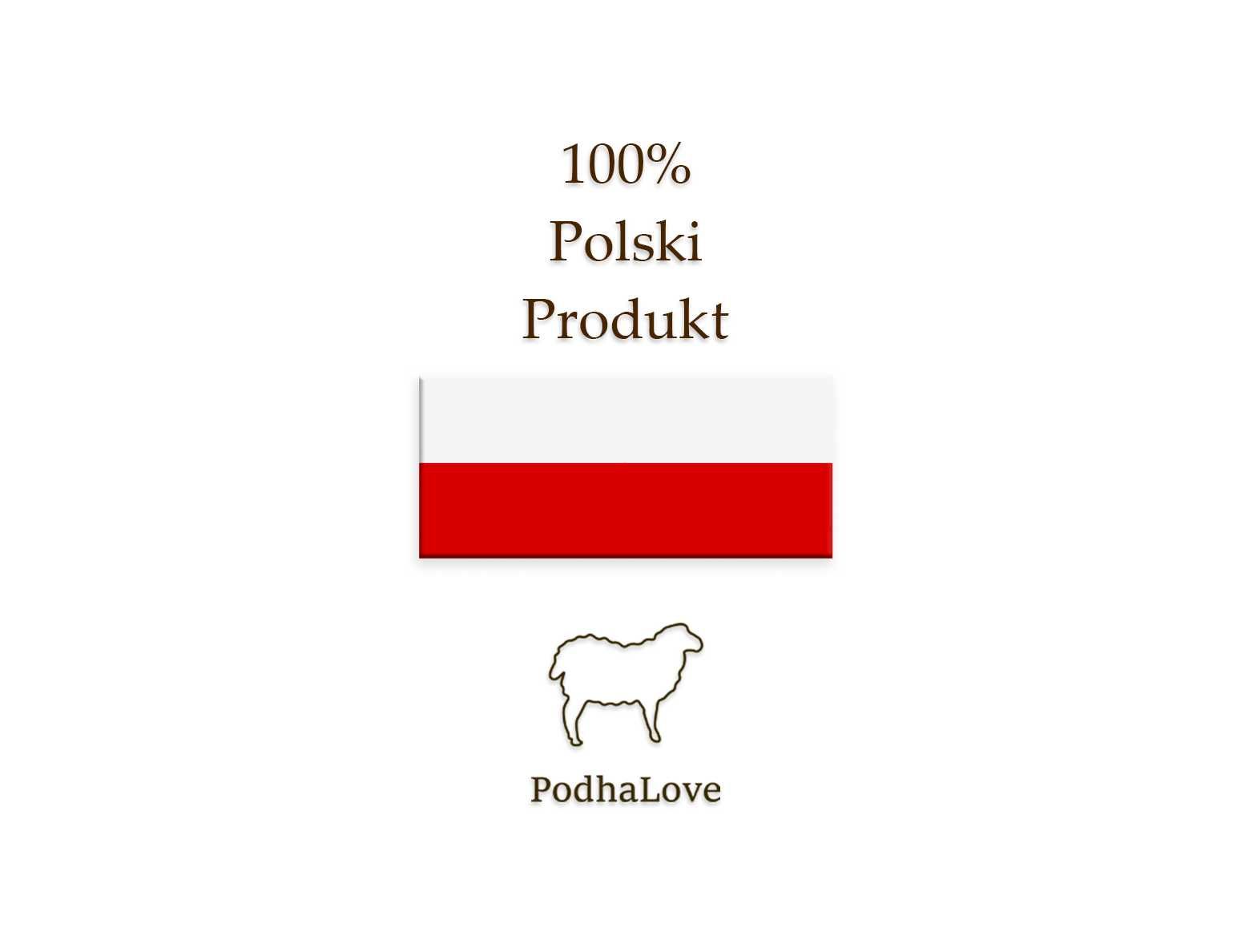 Niebieska Chusta Góralska Folkowa Chusta Regionalna Zdobiona Duża XL