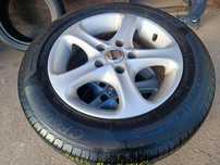5x112 Felgi Aluminiowe Alufelgi 15 Koła Letnie Lato VW GOLF 5 6 CADDY TOURAN PASSAT B5 FL SHARAN SEAT ALHAMRA LEON ALTEA TOLEDO SKODA OCTAVIA II III 2 3 SUPERB 1 I AUDI A4 B5 B6 A6 C5 Legnica ALU-RAD 195/65 6mm