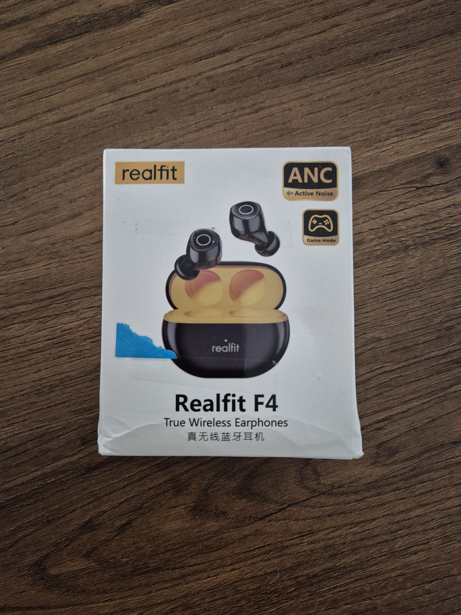 Auriculares Sem Fios Realfit F4
 * Marca: Realfit
 * Mo