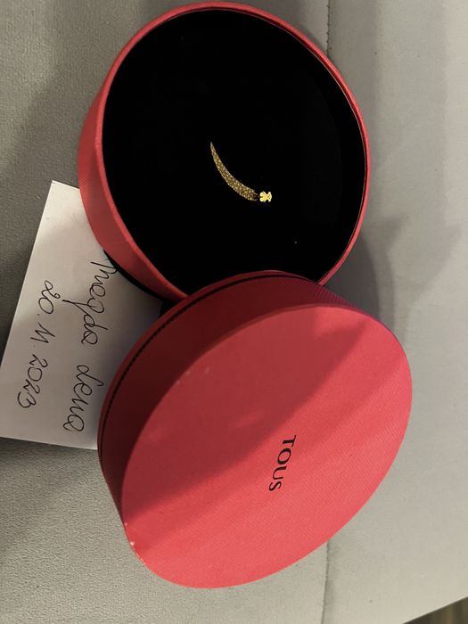 Tous Good Vibes róg obfitości złoto z diamentami