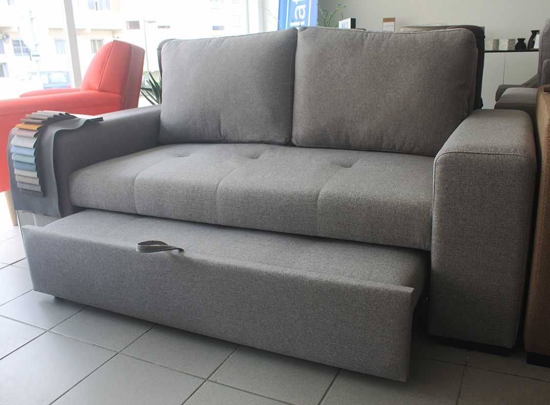 Sofá-Cama 3 Lugares - Prático, Confortável e muito fácil de usar