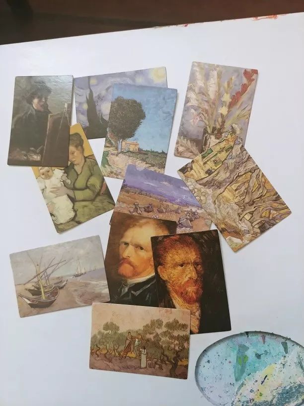 Мини-карточки репродукция картин Ван Гога