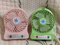Настільний міні вентилятор Portable mini Fan /акумулятор