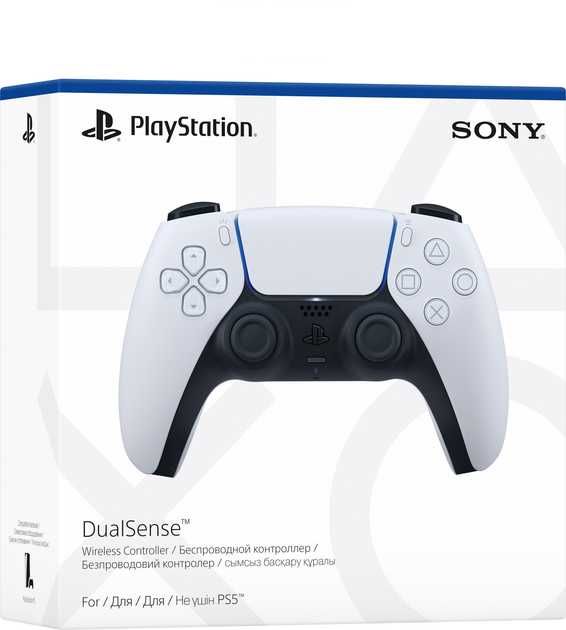 Бездротовий геймпад Sony PlayStation Dualsense White PS5/PS5 Pro