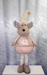 Renifer Teleskopowy 115cm , Regulacja Wysokości,  Figurka Dekoracja