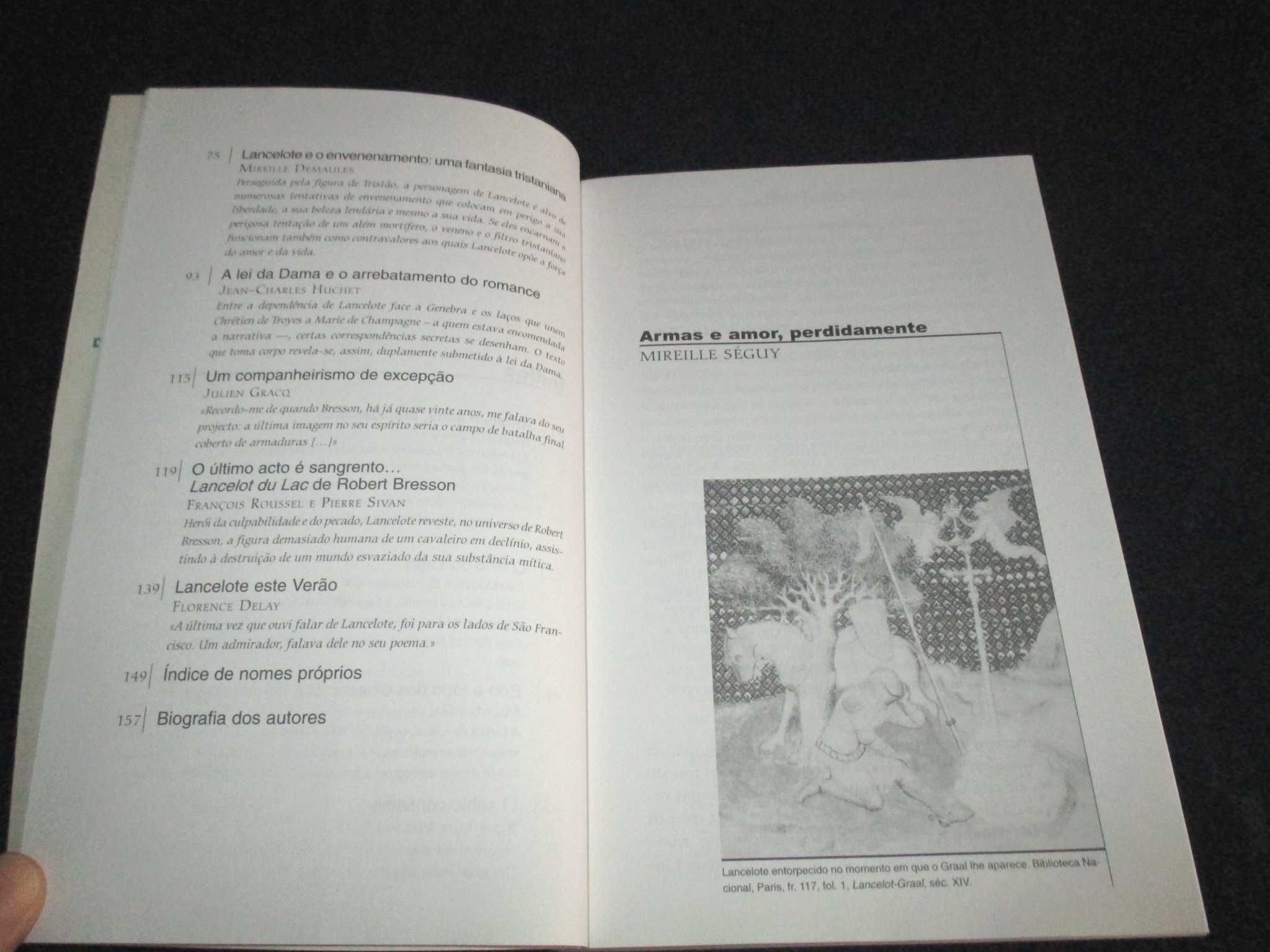 Livro Lancelote Mireille Séguy Figuras Míticas