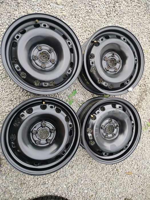 Stalowe 15 polo 5x100 fabia Ibiza Rapid