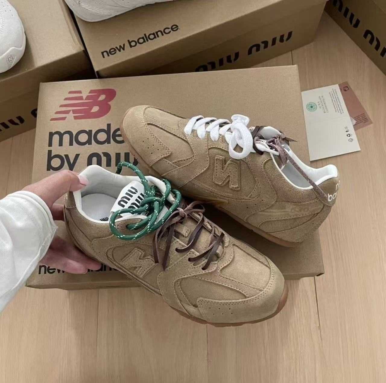 Buty NewBalance x  MIU MIU Moda Obuwie sportowe rozmiar.37