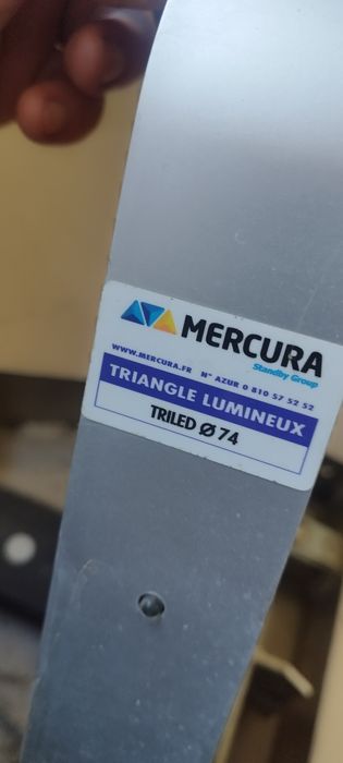 Trójkąt ostrzegawczy elektryczny