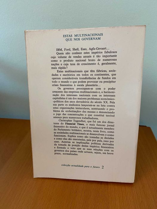 Estas Multinacionais que nos governam - Christopher Tugendhat