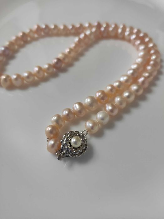 Naszyjnik z pereł naturalnych