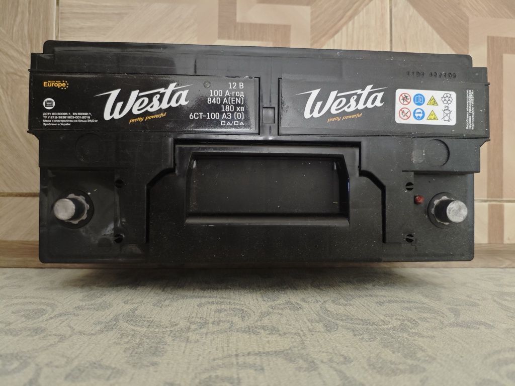 Продам акумулятор Westa 6CT-100 Аз Pretty Powerful