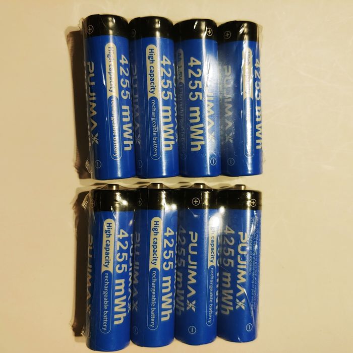 AA Аккумуляторы Li-ion Pujimax 1,5 В 2800mAh (8 штук)