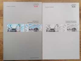 Prospekt Audi A4 B6 wyposażenie dodatkowe