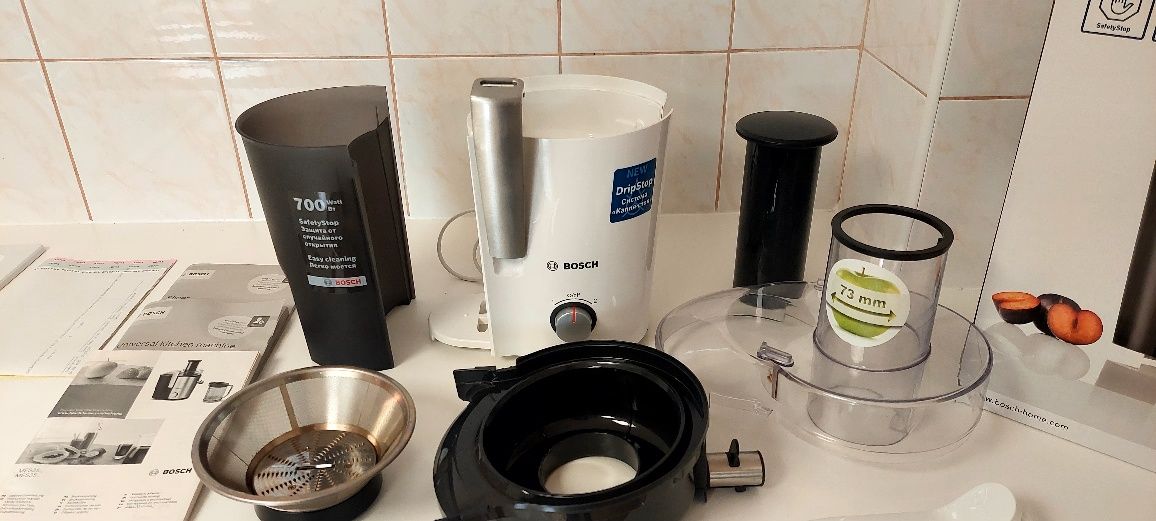 Sokowirówka BOSCH MES 25A0 , sokownik, praktycznie nowy! Wyciskarka.