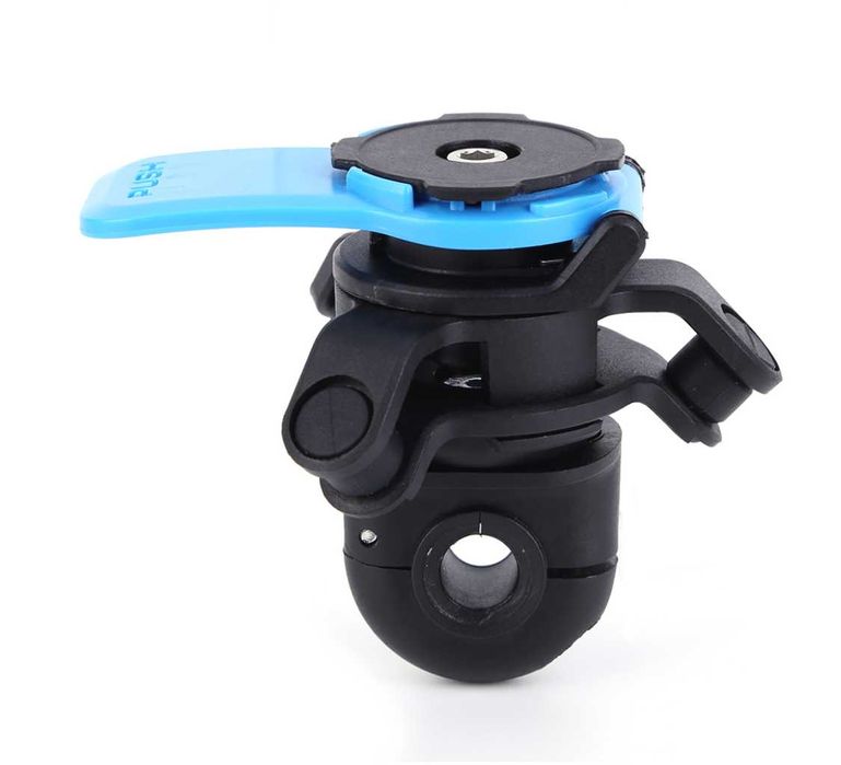 Suporte telemóvel amortecedor universal compatível quad lock moto