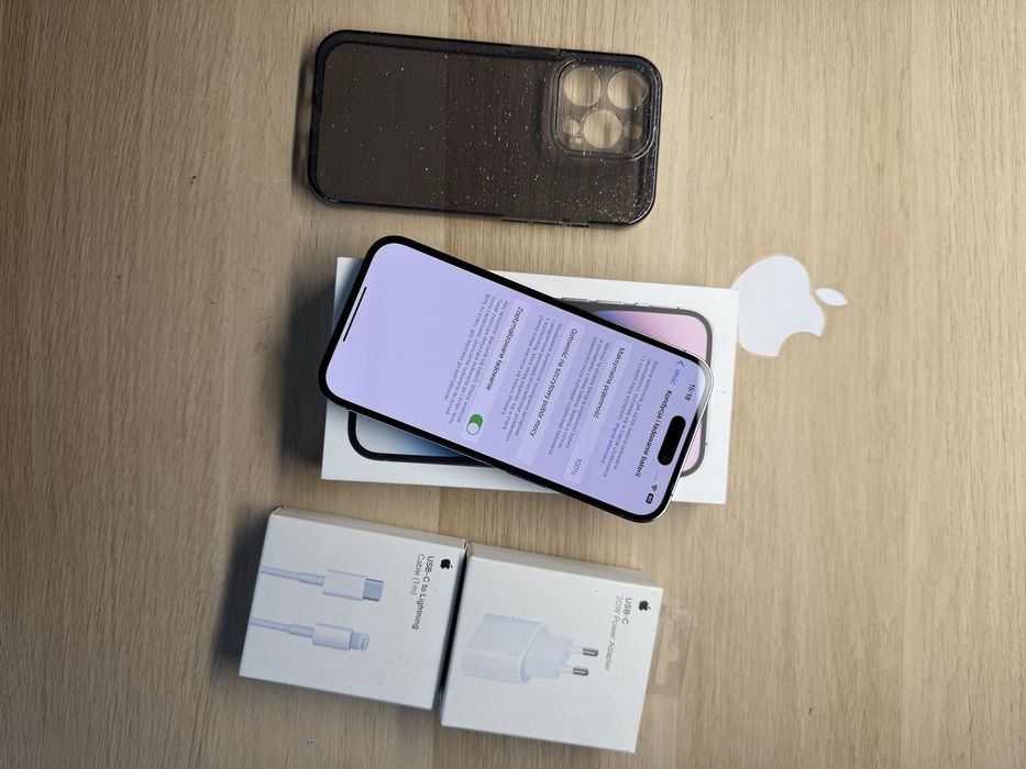 iPhone 14 Pro 128gb fioletowy bateria 100% komplet