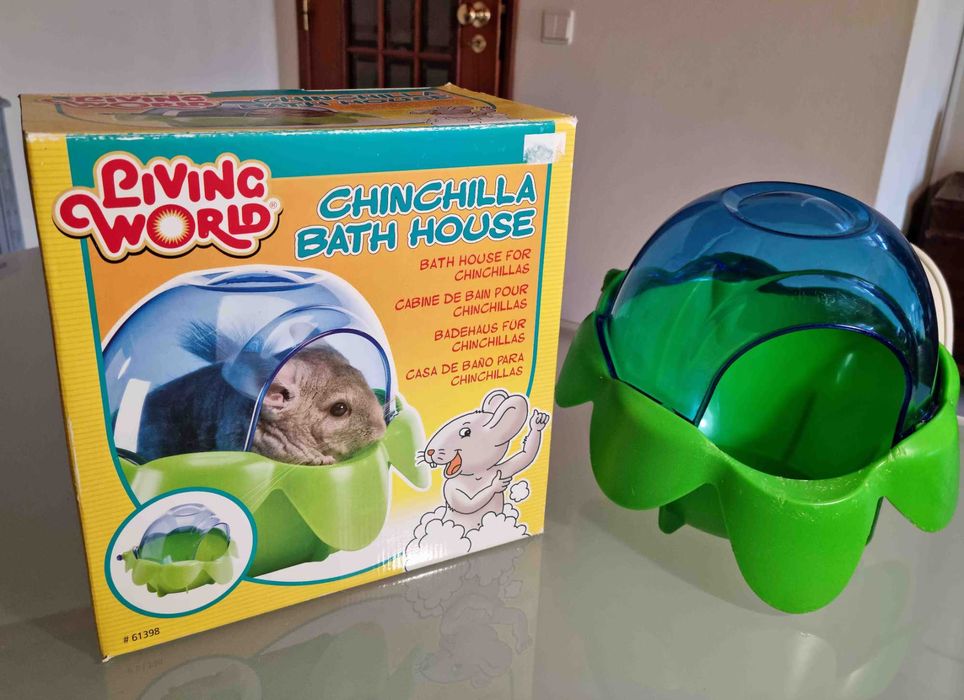 Banheira para Chinchilas