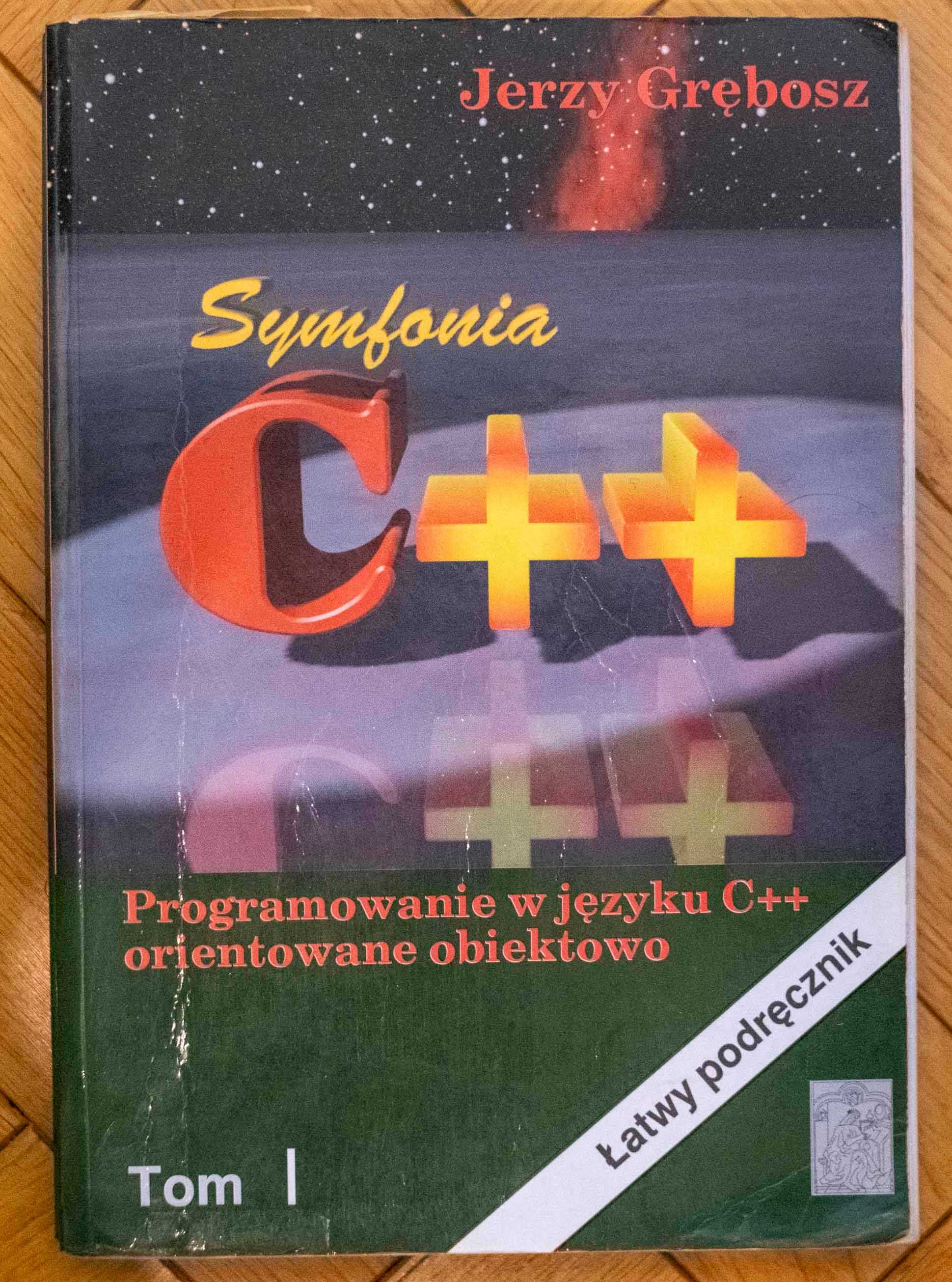 Symfonia C++ Jerzy Grębosz Oficyna Kallimach 2000 programowanie