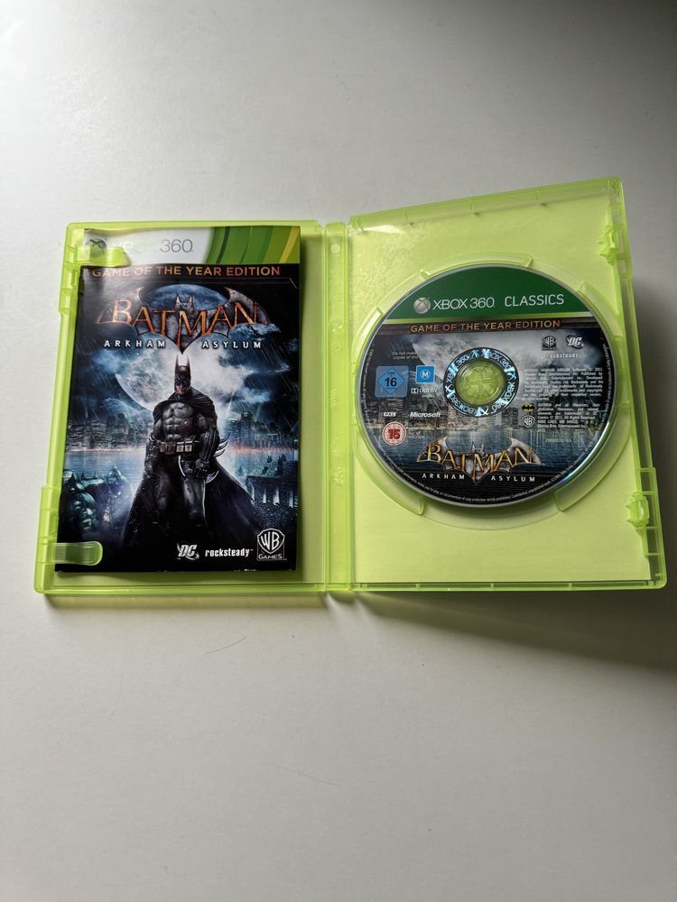 Batman arkham asylum game of the year edition xbox 360