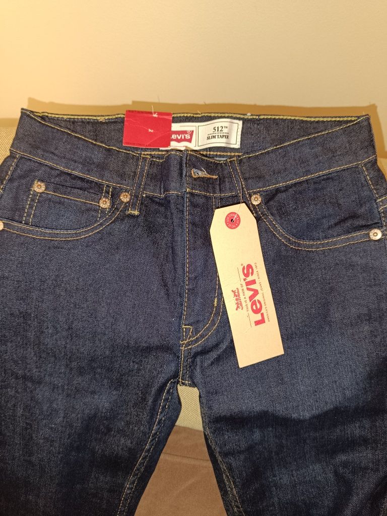 Levis rapaz 512 com etiqueta