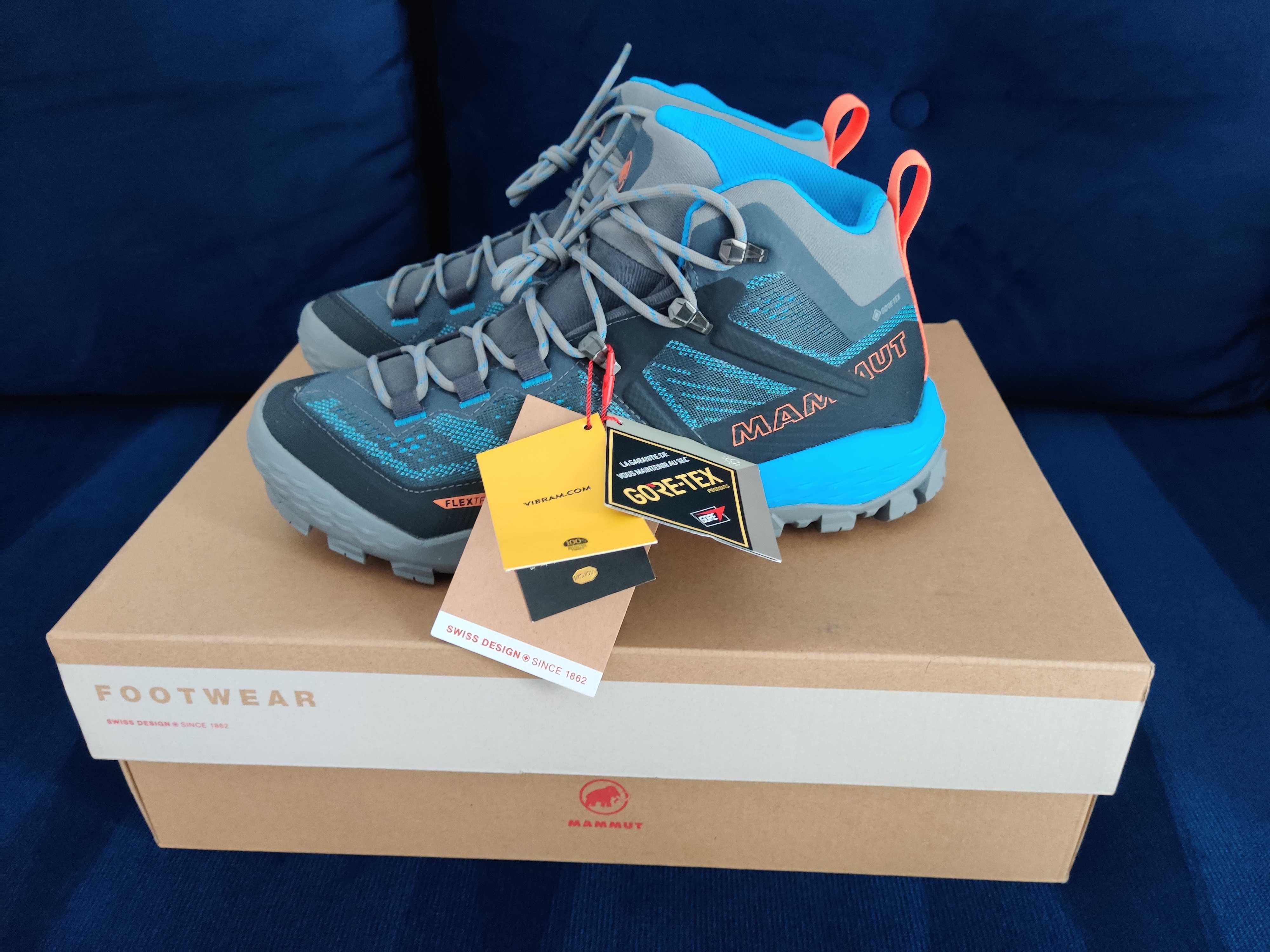Mammut 40 25cm Ducan Mid GTX Nowe Oryginalne Gore-tex