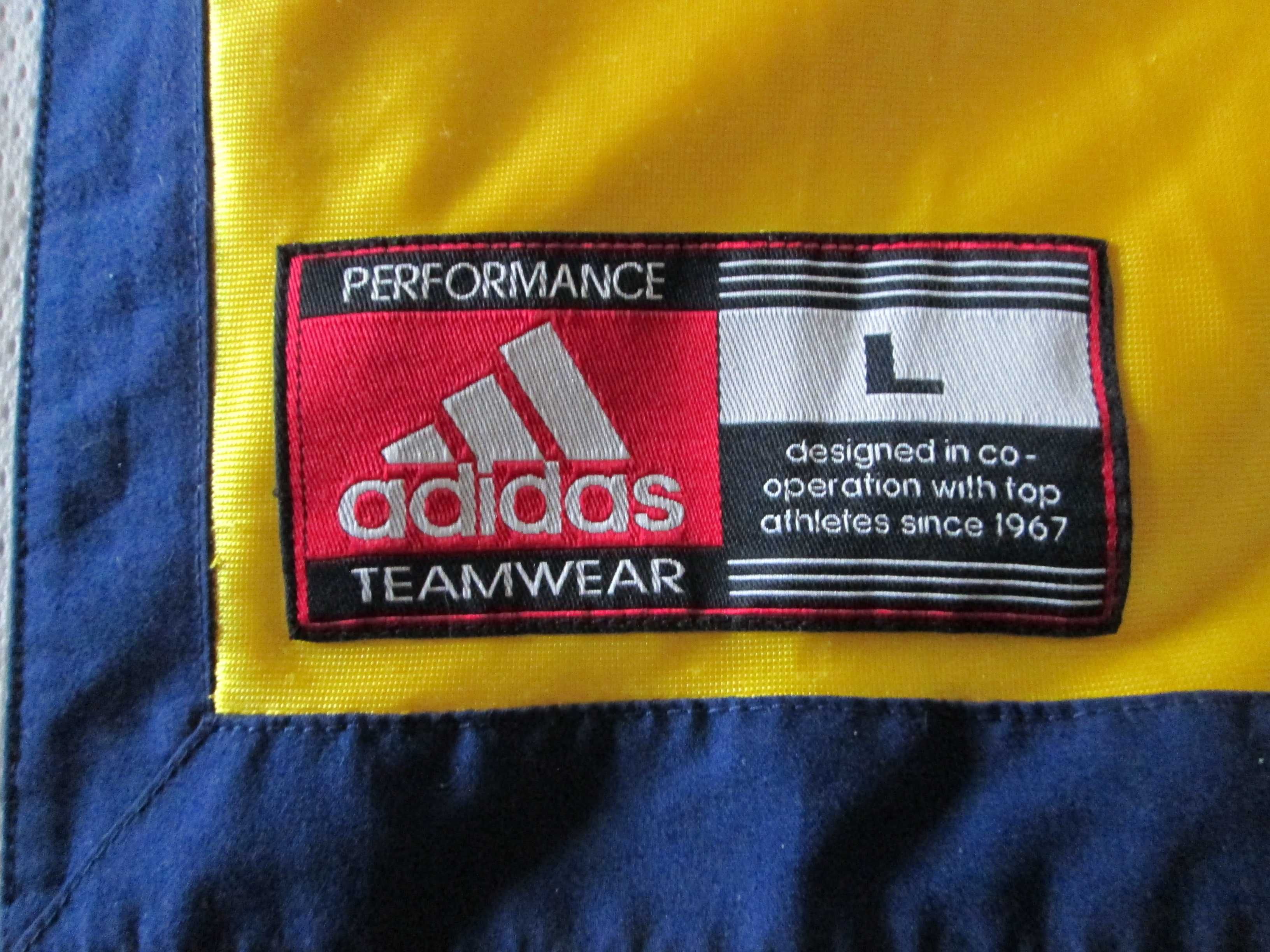 koszulka koszykarska vintage ADIDas PERFORMANCE TEAMWEAR - L - OKAZJA