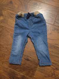 Spodnie jeans 86