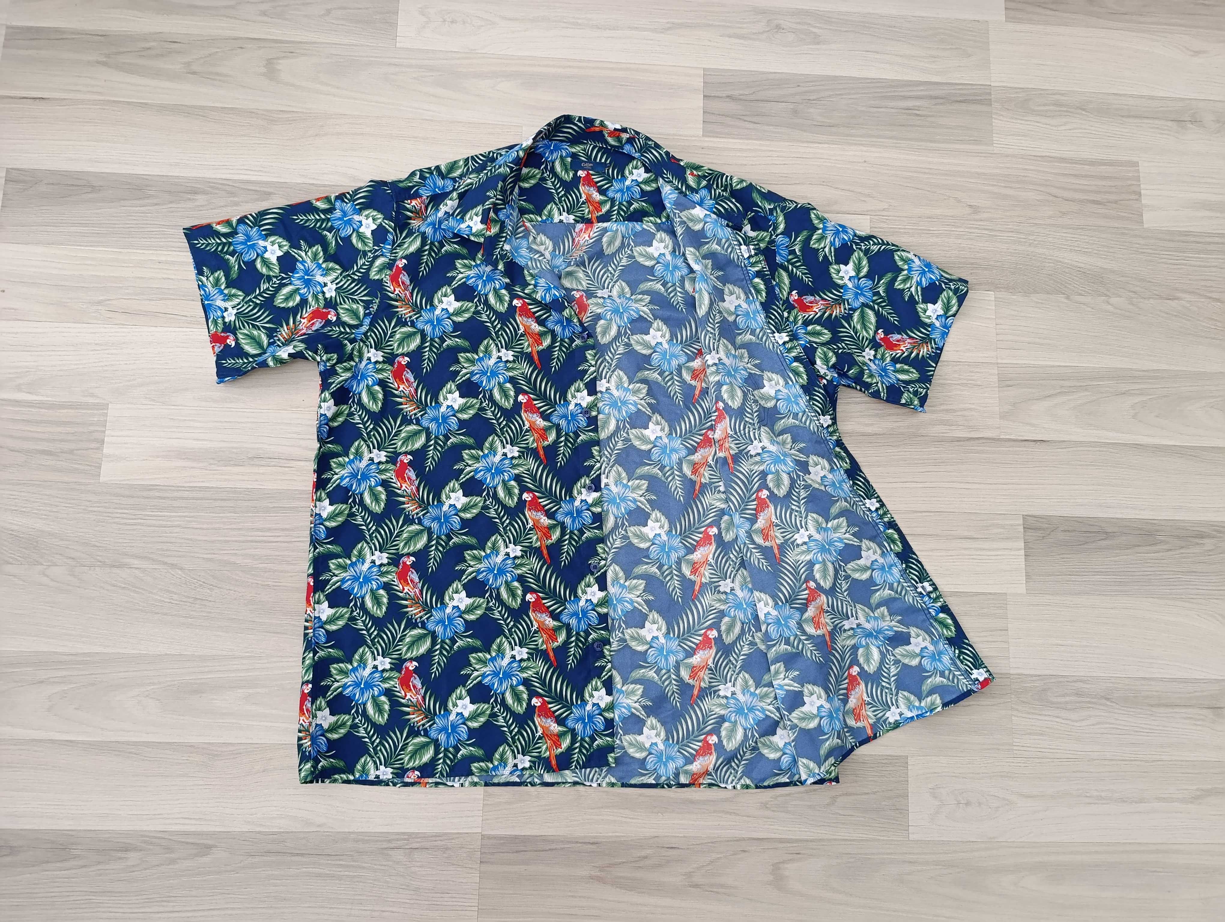 Сорочка гавайка чоловіча Cotton розмір XL