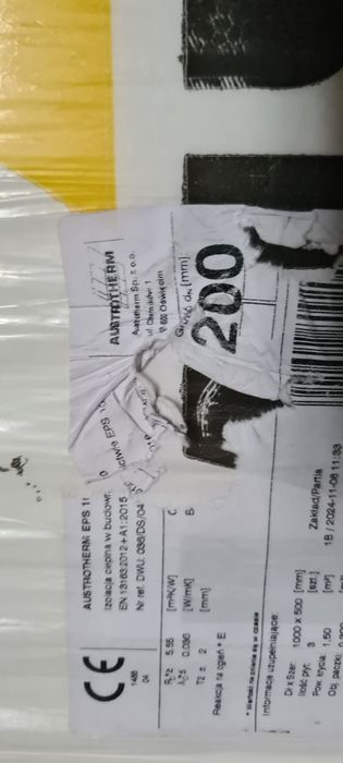 Styropian 10cm,15cm,20cm po 1 paczce