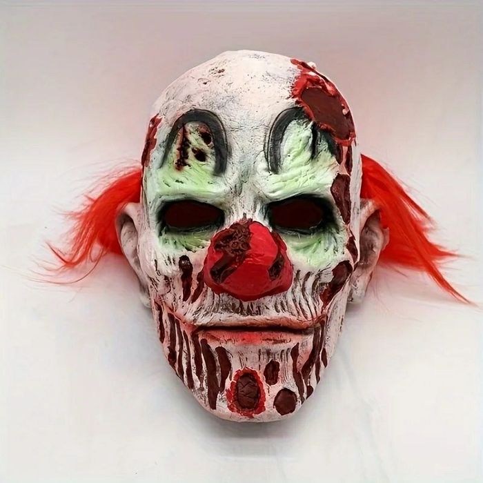 Máscara Palhaço Assassino Assustador Látex