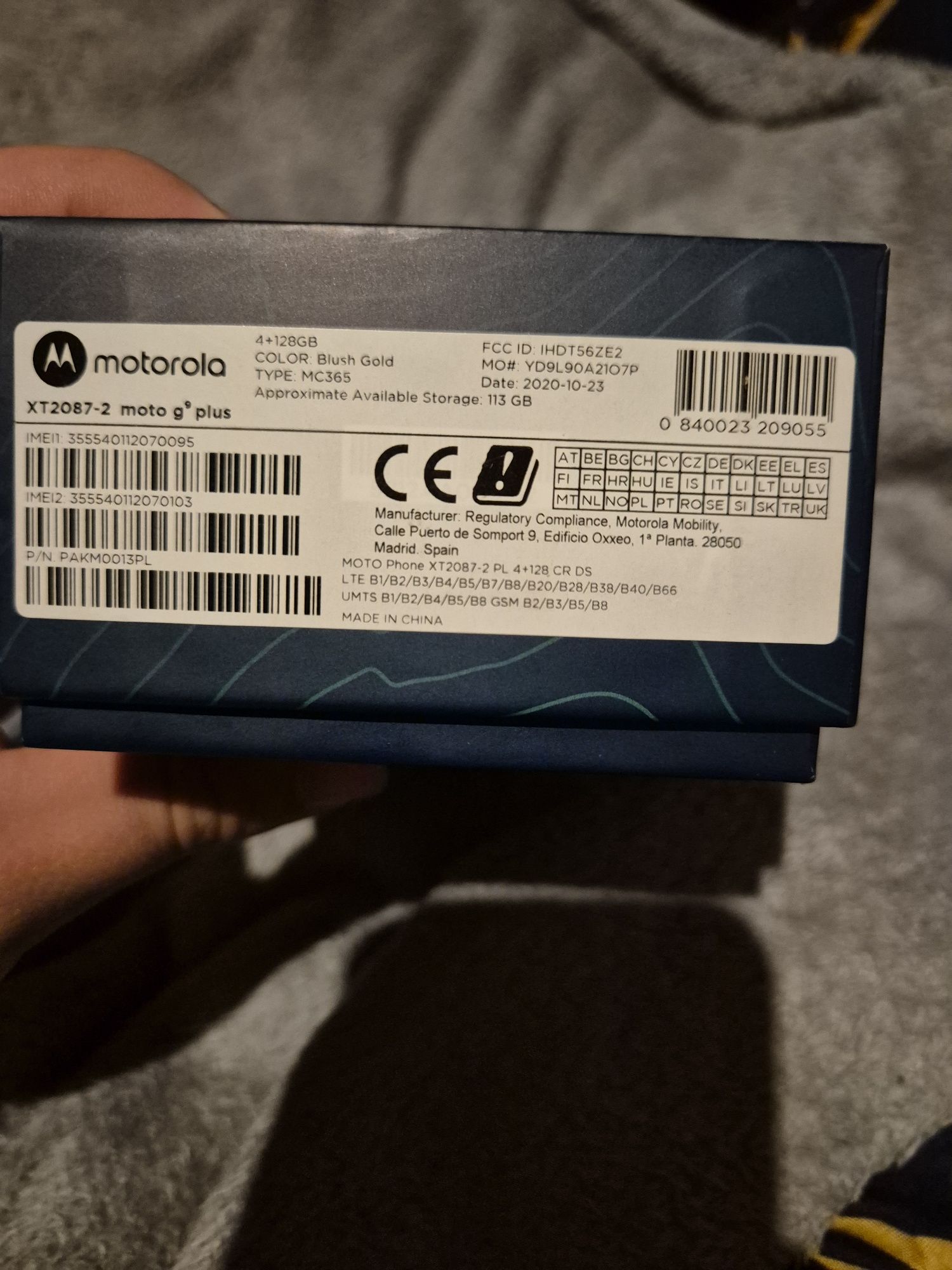 Motorola g9 Plus