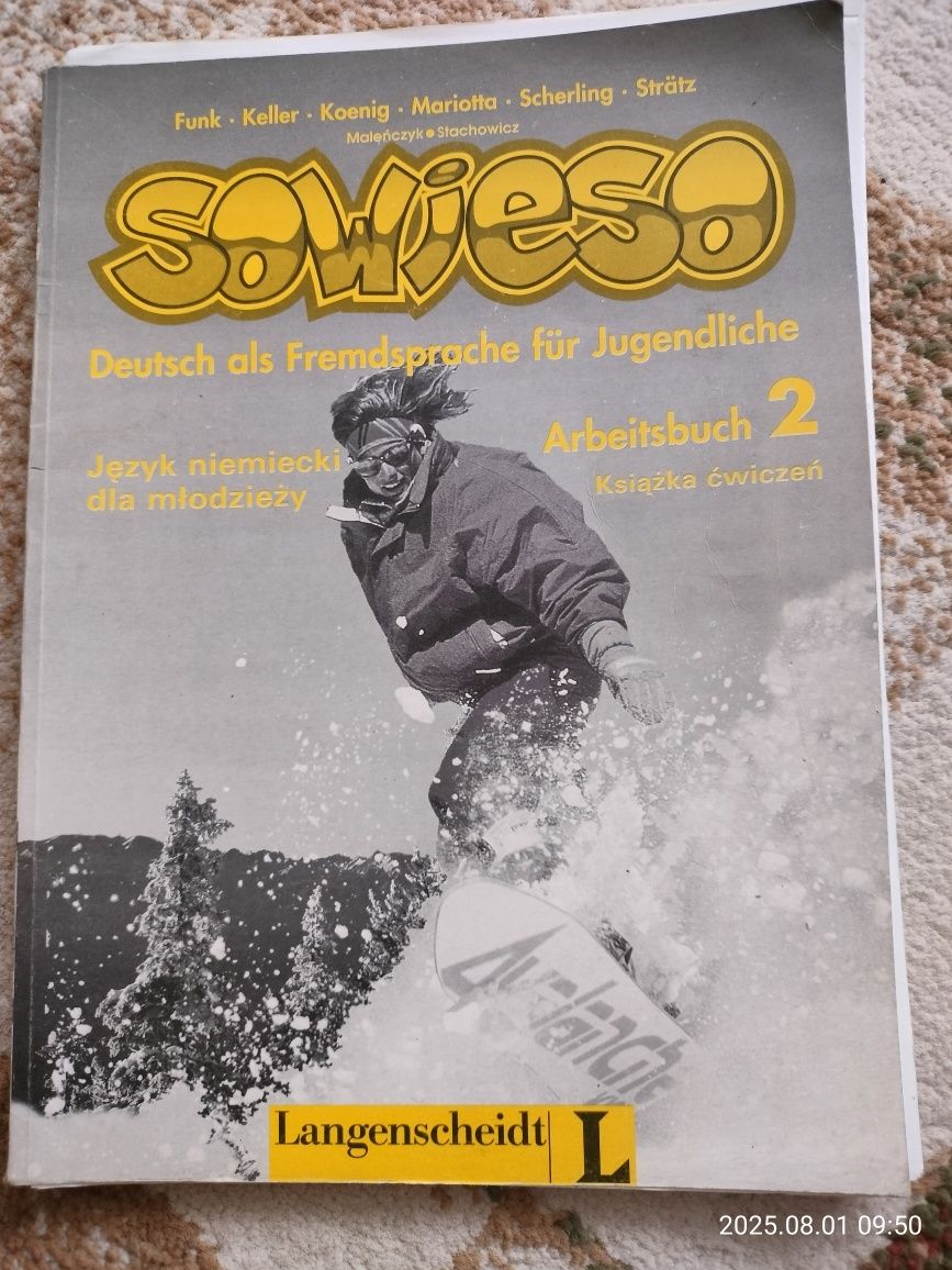 Zeszyt ćwiczeń język niemiecki
