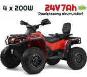 MOCNY Quad elektryczny dla dzieci CANAM OUTLANDER 4x4