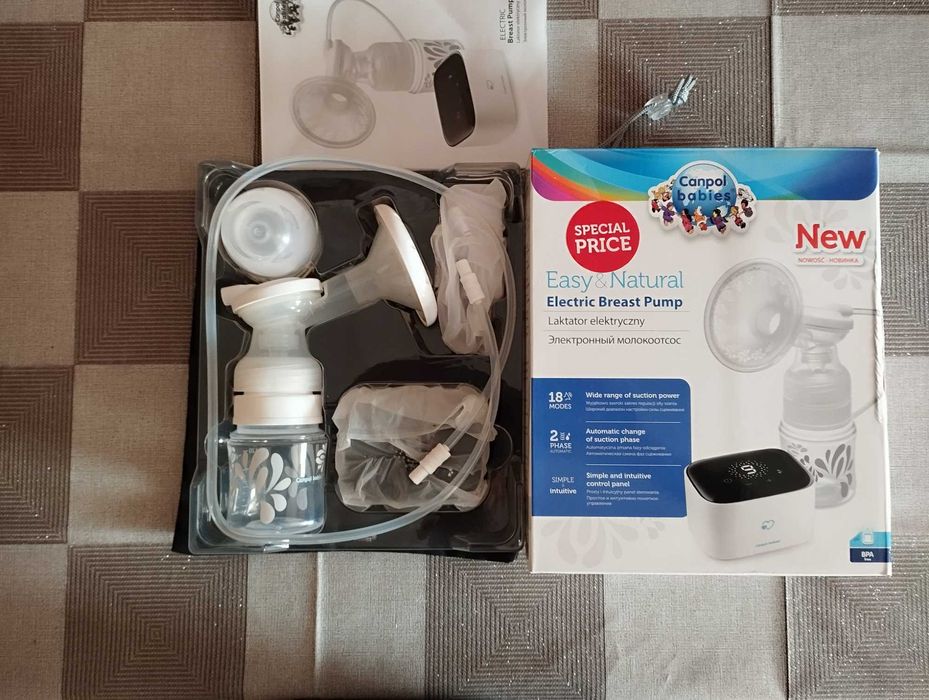 Електронний молоковідсмоктувач Canpol babies