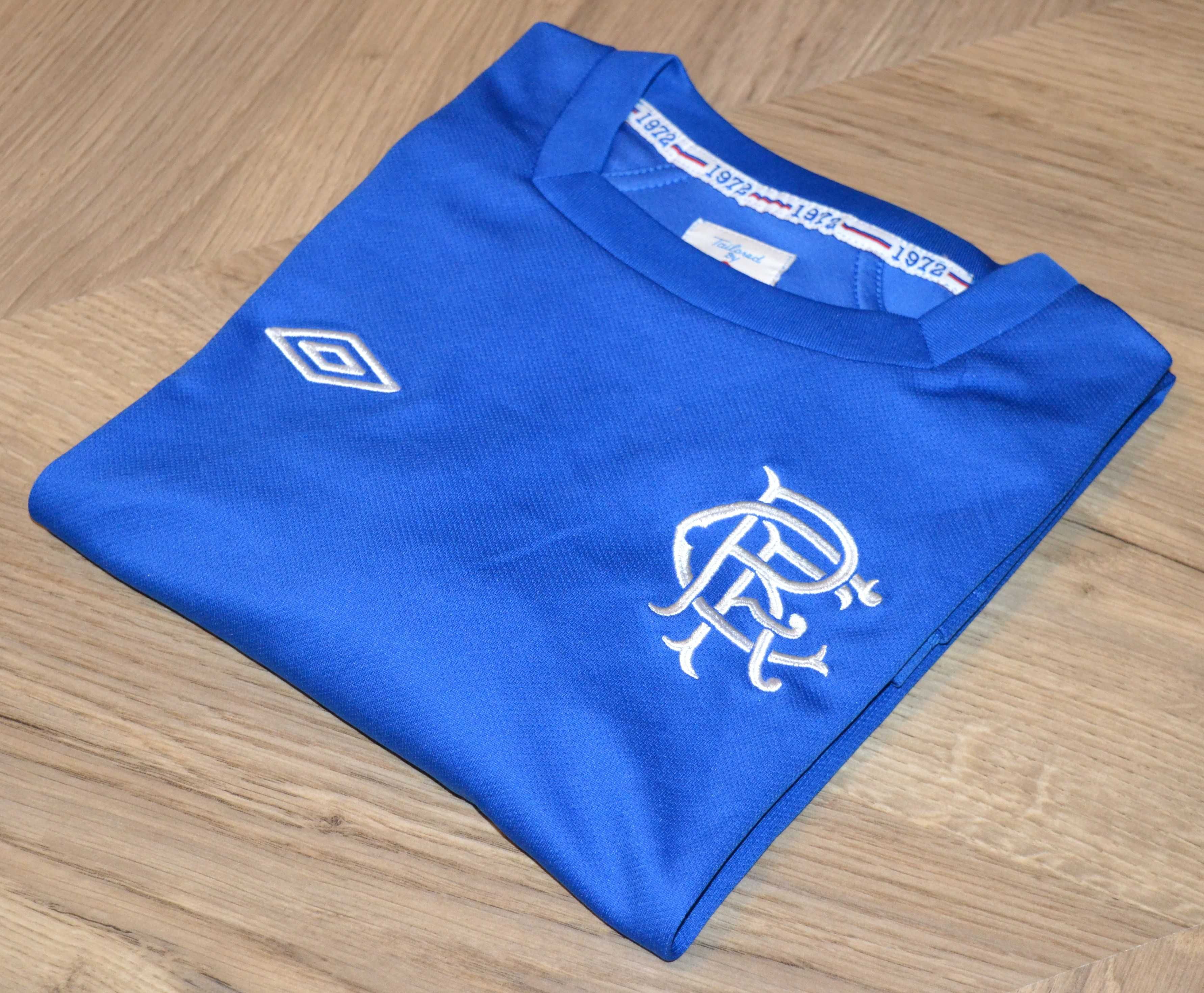 Umbro _ koszulka z rękawem Rangers F.C. sezon 2012/13 _ YXL _ 158cm